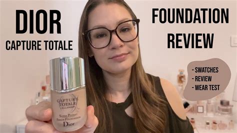 dior capture totale foundation reviews.